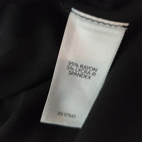 J. Jill Wearever Collection Polka Dot Knit Dress Long Sleeves Casual Size Large - Picture 6 of 10